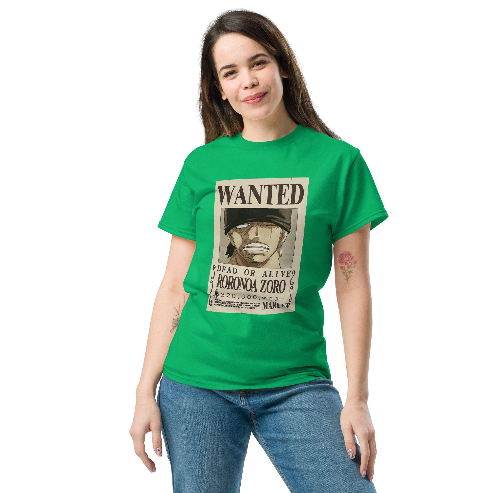 Zoro procurado Camiseta Clássica unisex